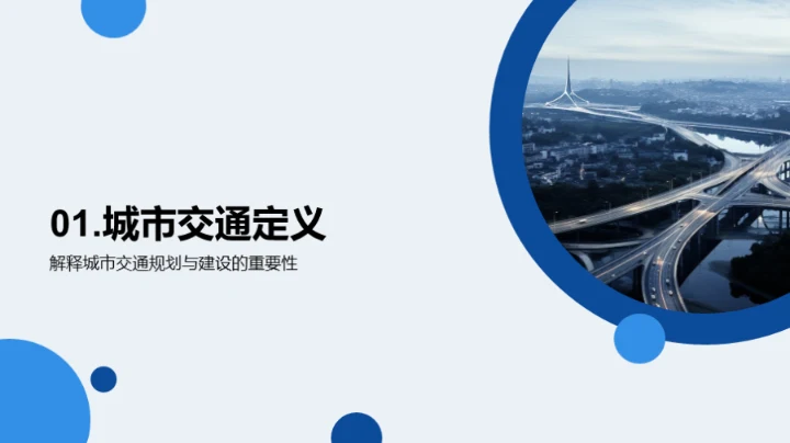 未来城市交通规划与建设