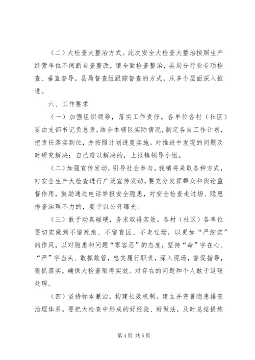 食品药品行业安全生产工作方案.docx
