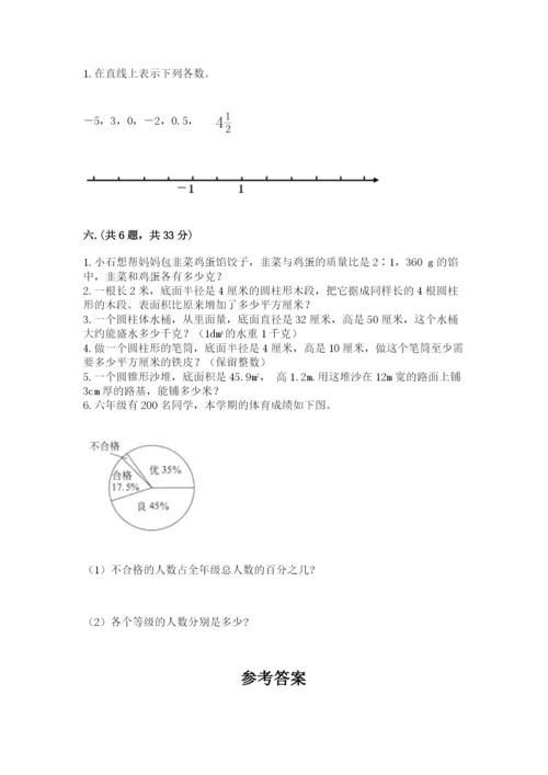 成都外国语学校小升初数学试卷带答案（研优卷）.docx