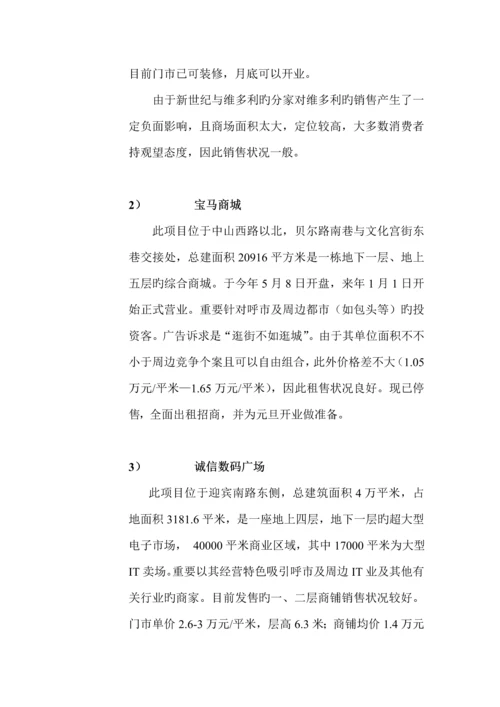 地产专项项目专题策划专题方案.docx