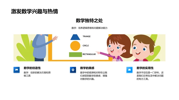 数学在生活中的运用PPT模板