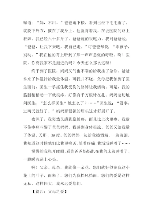 关于父母之爱的作文.docx