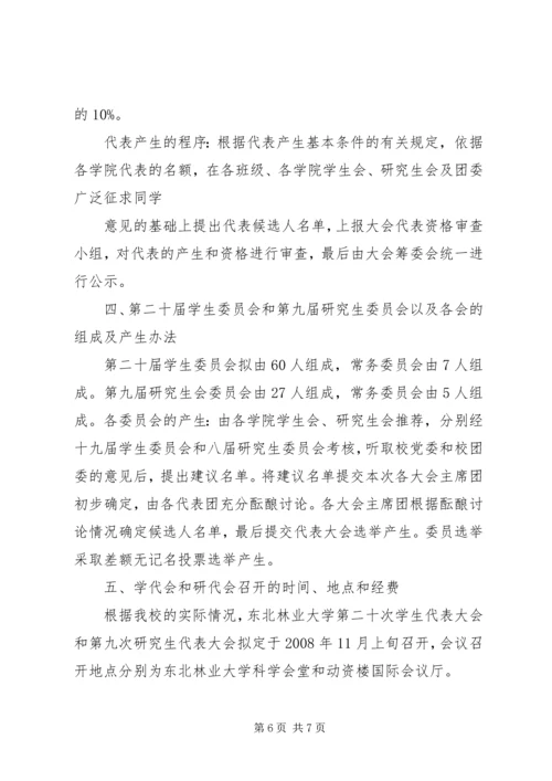 团学两代会请示范文.docx