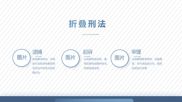 蓝色大气法律案例分析动态PPT模板