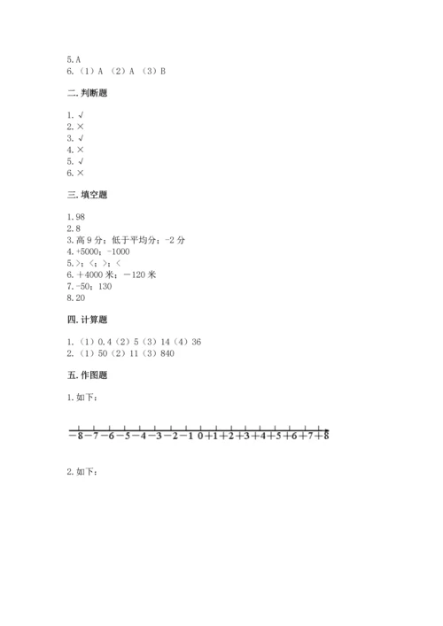 人教版六年级下册数学期末测试卷带答案ab卷.docx