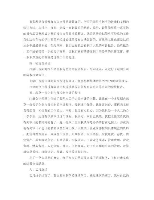 精编之会计师事务所工作总结范文三篇.docx