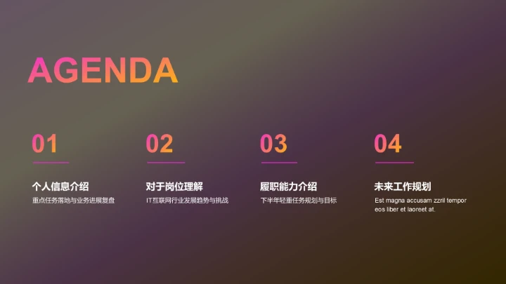 年中重点工作落地复盘PPT模板