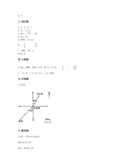 小升初数学期末测试卷【学生专用】.docx