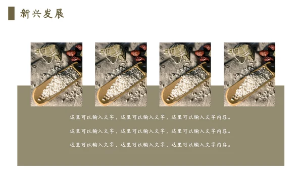 端午节包粽子通用PPT模板