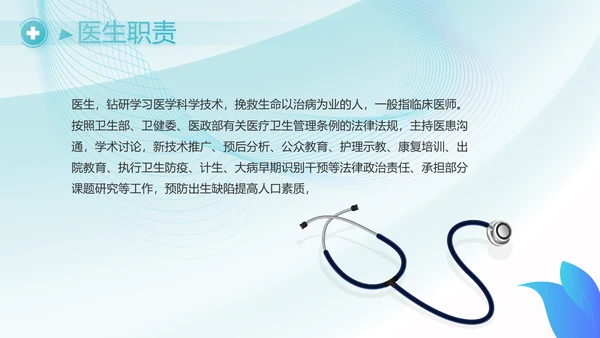 蓝色大气急诊科工作总结汇报动态PPT模板