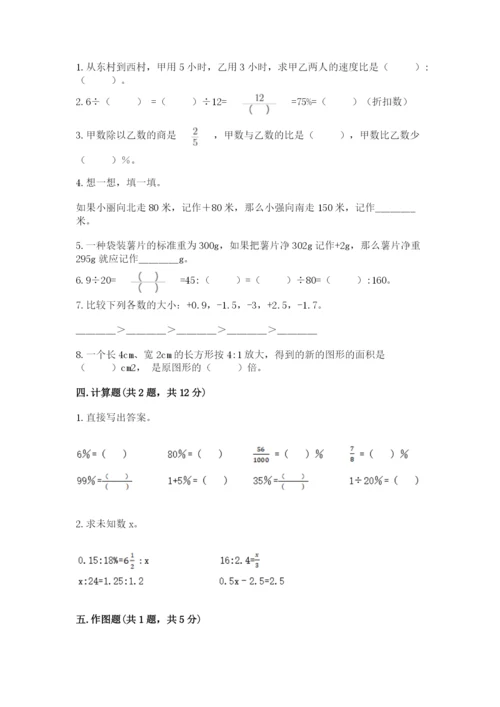 小学六年级下册数学期末卷精品（模拟题）.docx