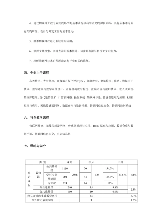 物联网工程专业人才培养方案最终版.docx