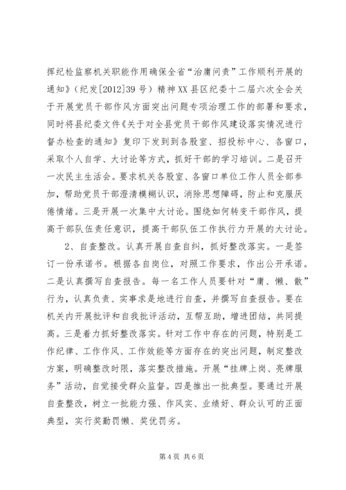 行政中心管委办治庸问责方案_1.docx