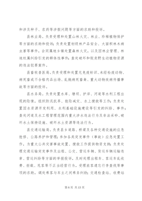 县110社会服务联动工作机制建设实施方案.docx