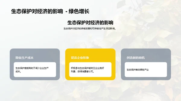 绿色发展新篇章