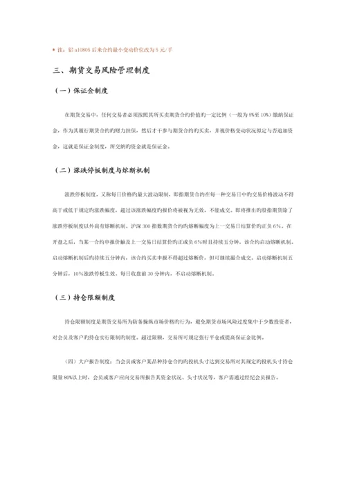 期货投资者标准手册期货投资入门.docx