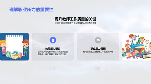 教师压力管理报告PPT模板