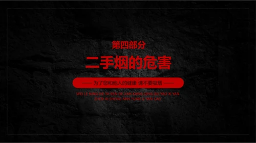 吸烟有害健康世界无烟日主题教育PPT课件