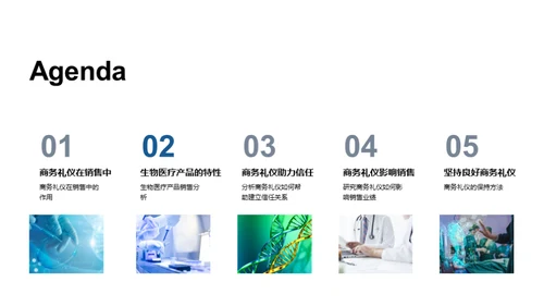 礼仪驱动生物医疗销售