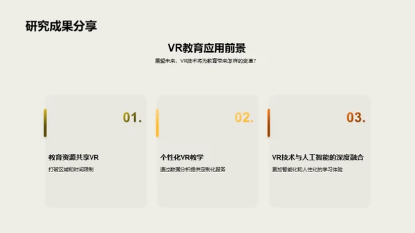 教育领域VR实践探究