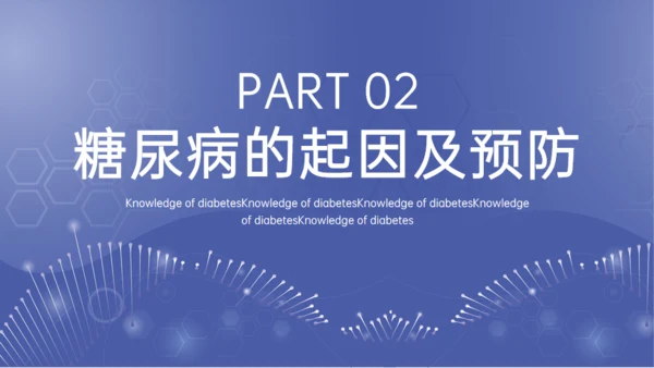 糖尿病健康讲座，女医师通用PPT模板