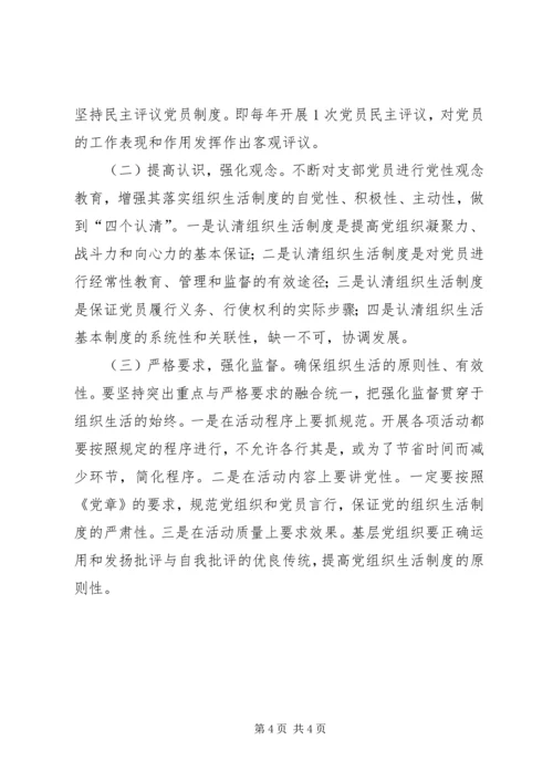 律师事务所党支部严格组织生活工作报告.docx