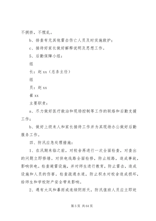 防汛应急预案范文4篇.docx