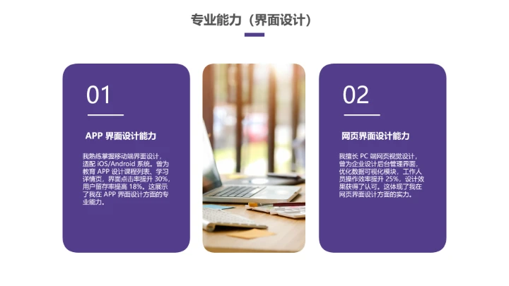 视觉传达与设计专业大学生求职个人能力综合展示职业生涯规划PPT4