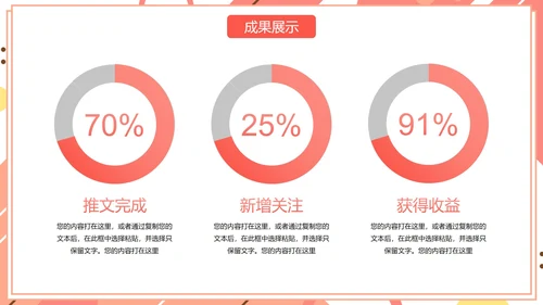 彩色几何扁平商务工作总结汇报PPT模板