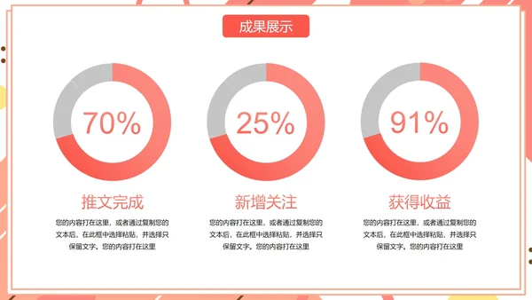 彩色几何扁平商务工作总结汇报PPT模板