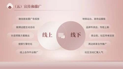 玫瑰金质感风美妆新品发布会策划
