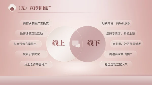 玫瑰金质感风美妆新品发布会策划