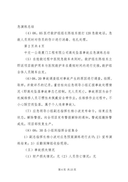 高处坠落事故应急演练方案.docx