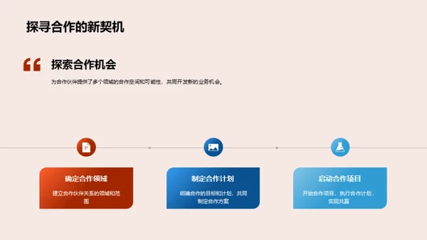 业务展望：未来合作策略