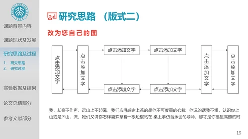 北京大学高校通用论文答辩开题报告PPT模板