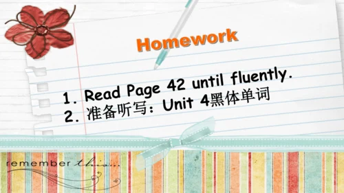 Unit 4 My home PB Let's learn 课件 （共42张PPT）