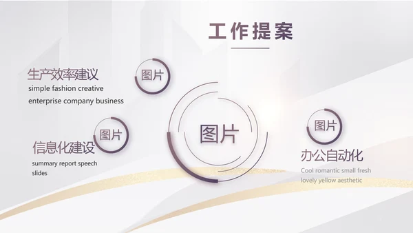 大气创意项目可行性报告动态PPT