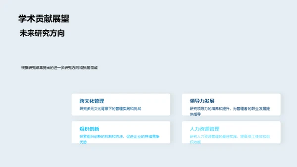 探索之旅：管理学研究