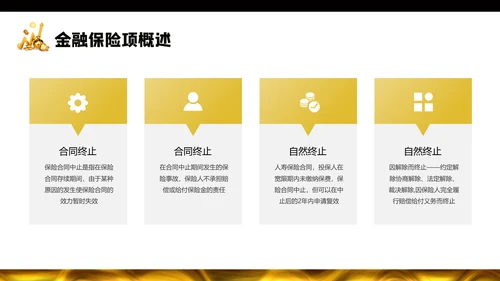 金融保险证券投资银行知识培训通用PPT模板