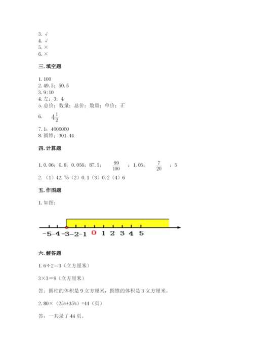 内蒙古小升初数学期末测试卷（实用）.docx