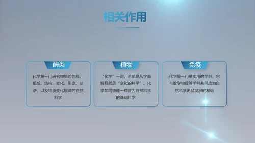 化学实验室医疗科技教学动态PPT