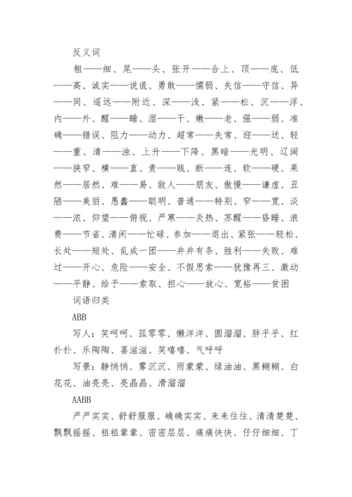 三年级语文上册多音字复习.docx