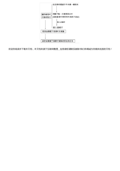 【高中生物】基础实验(人教版(上))：实验3 观察线粒体和叶绿体含解析123436.docx