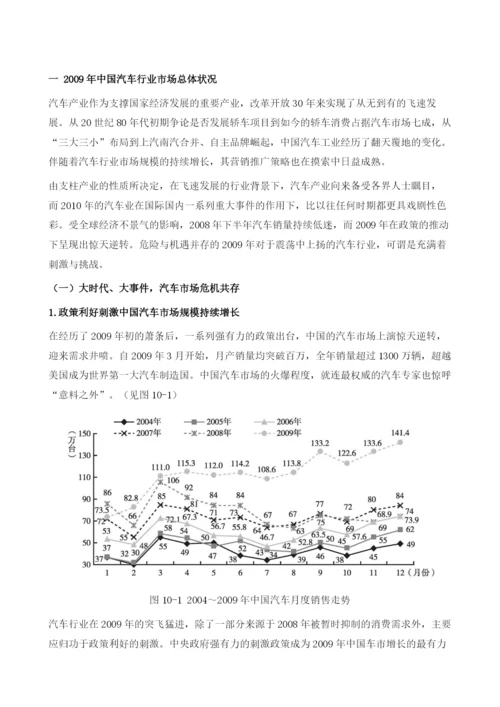 2009～中国汽车行业营销传播研究.docx