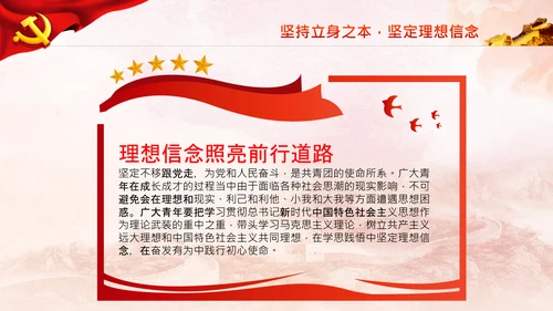 新时代青年庆祝青年团成立100周年大会PPT