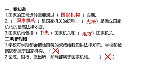 第五课 国家机构有哪些   课件