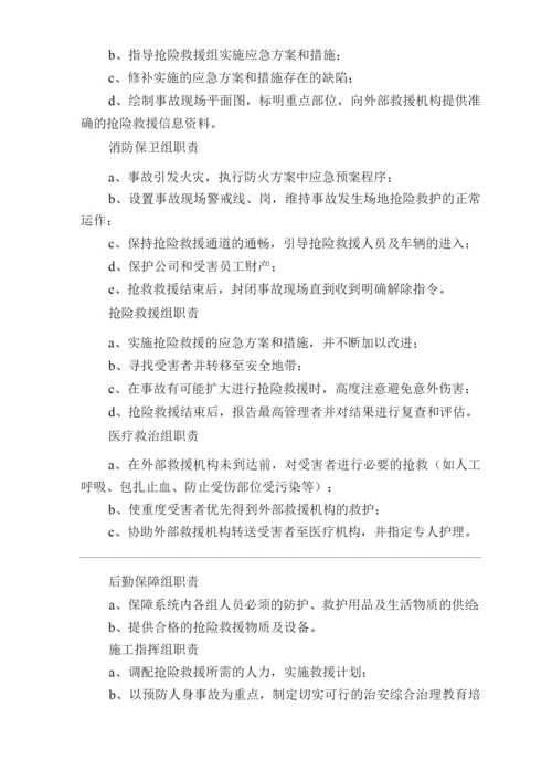 单位公司企业综合治理应急预案.docx