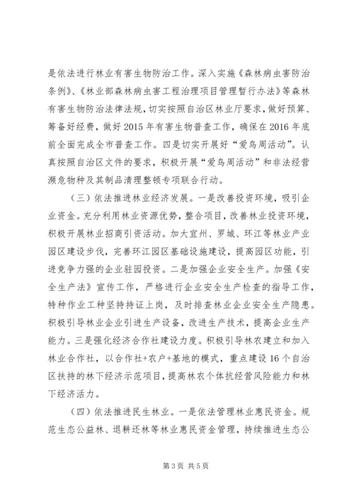 林业局年度重点工作计划 (2).docx