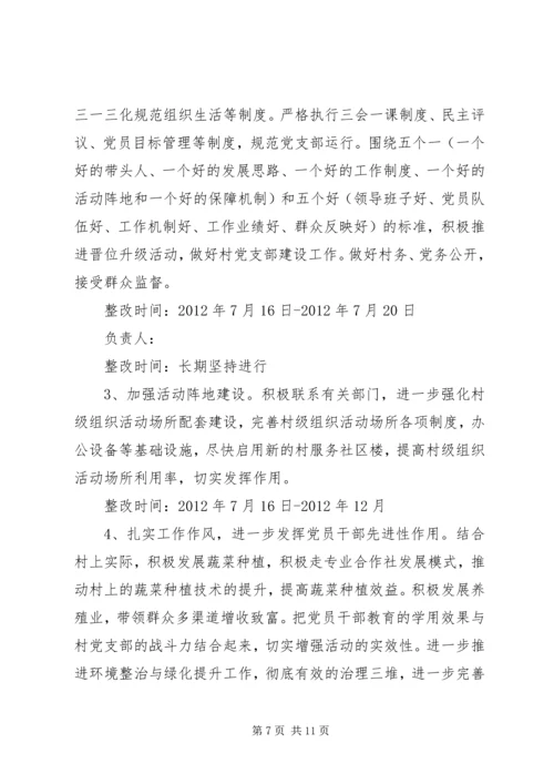 村党员个人整改措施计划.docx