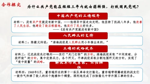 第七单元 人民解放战争 大单元教学课件（26张PPT）
